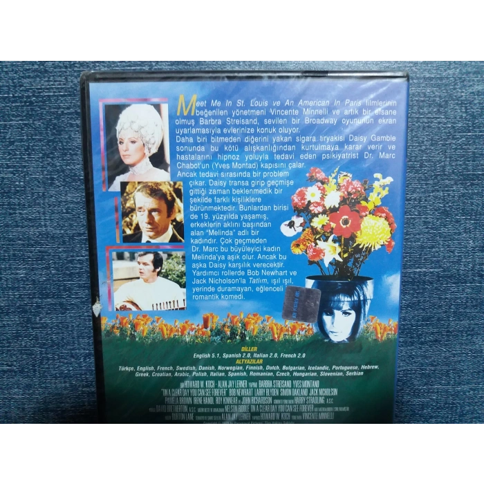 TATLIM BARBRA STREISAND YVES MONTAND DVD FİLM (SIFIR)