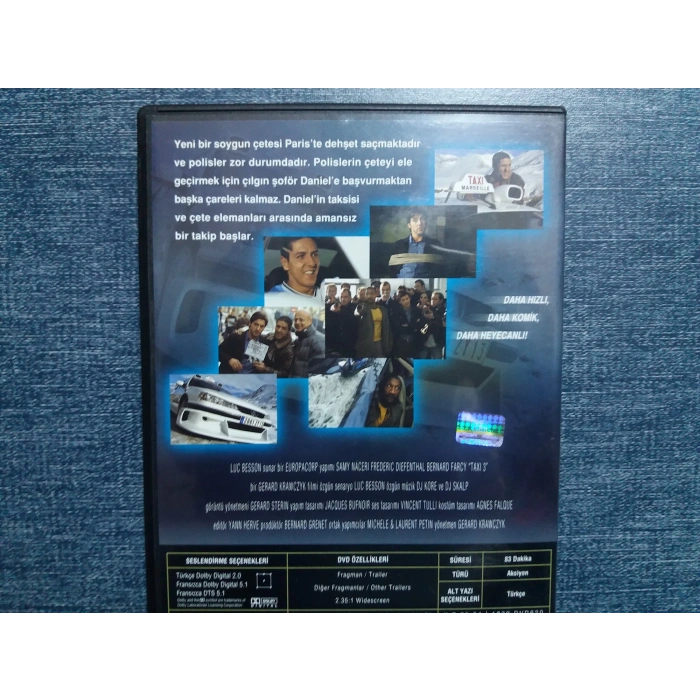 TAXI 3 DVD FİLM
