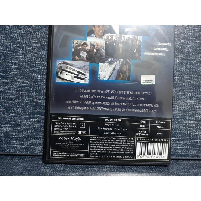 TAXI 3 DVD FİLM