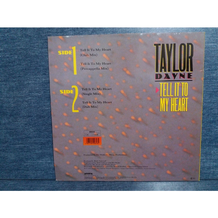 TAYLOR DAYNE TELL IT TO MY HEART MAXI LP