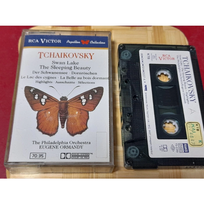 TCHAIKOWSKY SWAN LAKE THE SLEEPING BEAUTY MÜZİK KASET
