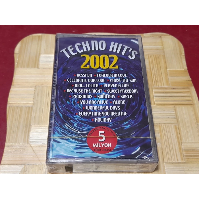 TECHNO HITS MÜZİK KASET