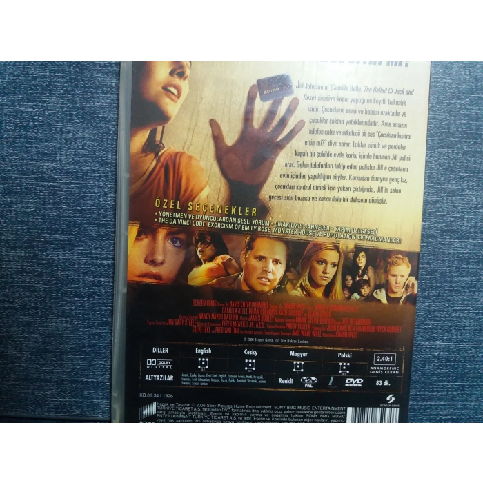 TELEFONDAKİ YABANCI DVD FİLM