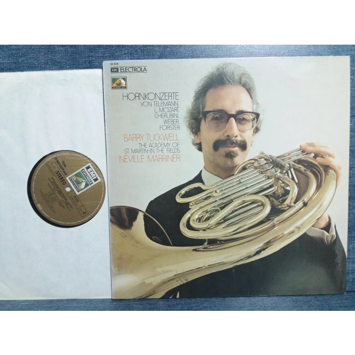 TELEMANN MOZART CHERUBINI WEBER FORSTER HORNKONZERT LP