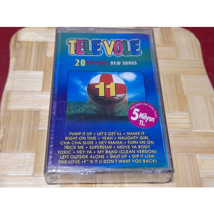TELEVOLE HITS 20 NEW SONGS MÜZİK KASET