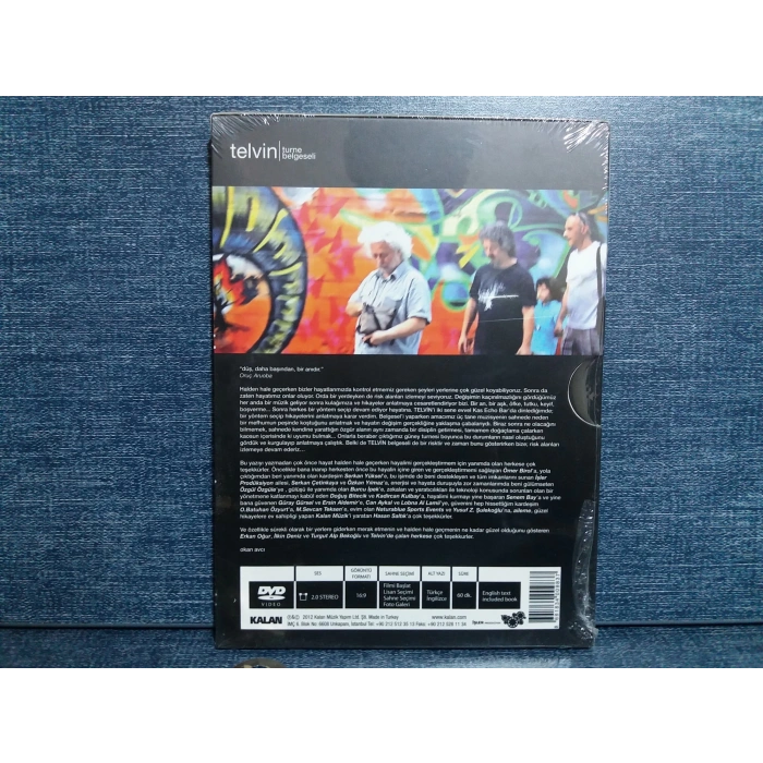 TELVİN ERKAN OĞUR İLKİN DENİZ TURGUT ALP BEKOĞLU DVD (SIFIR)