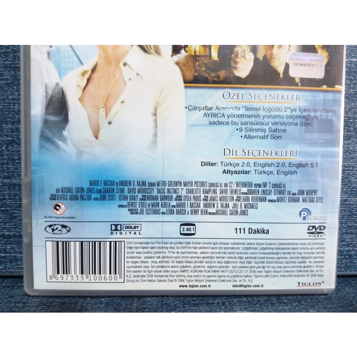 TEMEL İÇGÜDÜ 2 DVD FİLM