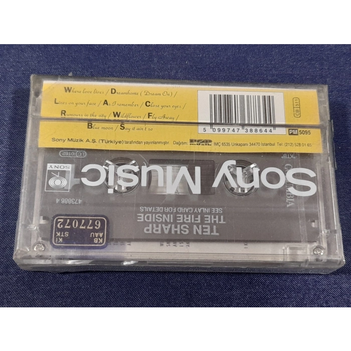 TEN SHARP THE FIRE INSIDE MÜZİK KASET