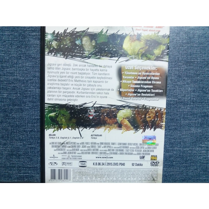 TESTERE II DVD FİLM