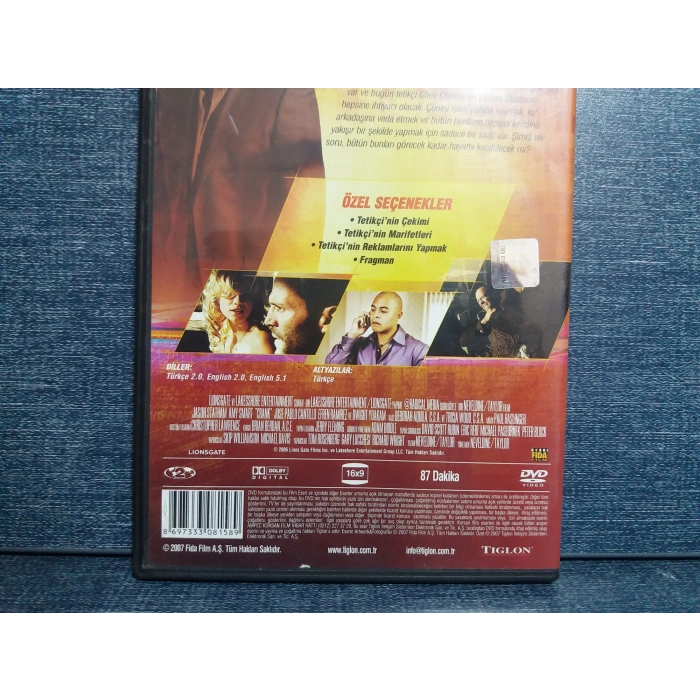 TETİKÇİ CRANK DVD FİLM