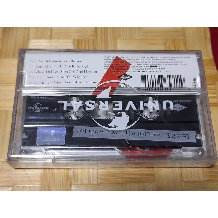 TEXAS CAREFUL WHAT VON WISH FOR MÜZİK KASET
