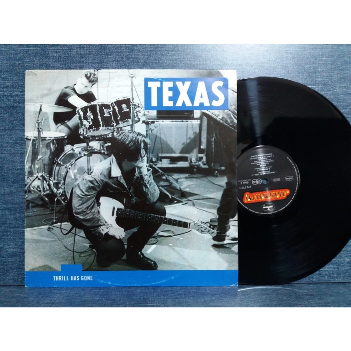 TEXAS THRILL HAS GONE  MAXI LP