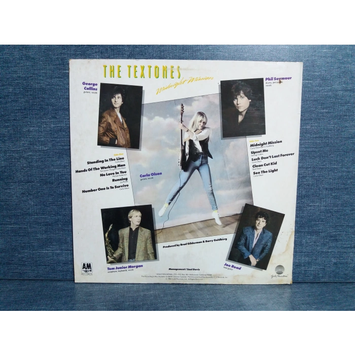 TEXTONES MIDNIGHT MISSION MUSIC LP