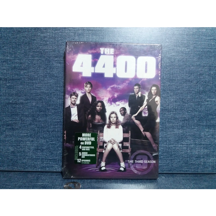 THE 4400 THIRD SEASON DVD FİLM (İNGİLİZCE-4 DISK) SIFIR