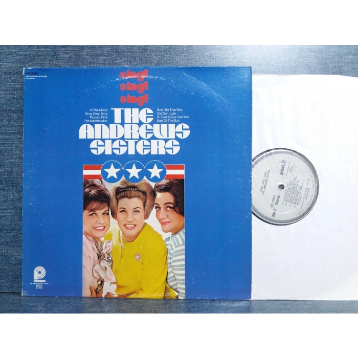 THE ANDREWS SISTERS SING SING SING MUSIC LP