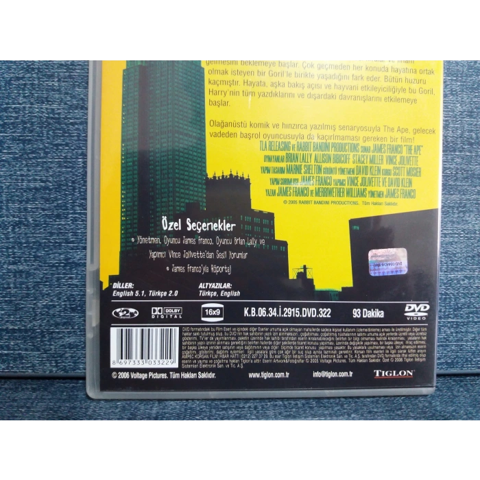 THE APE SAĞDUYU DVD FİLM