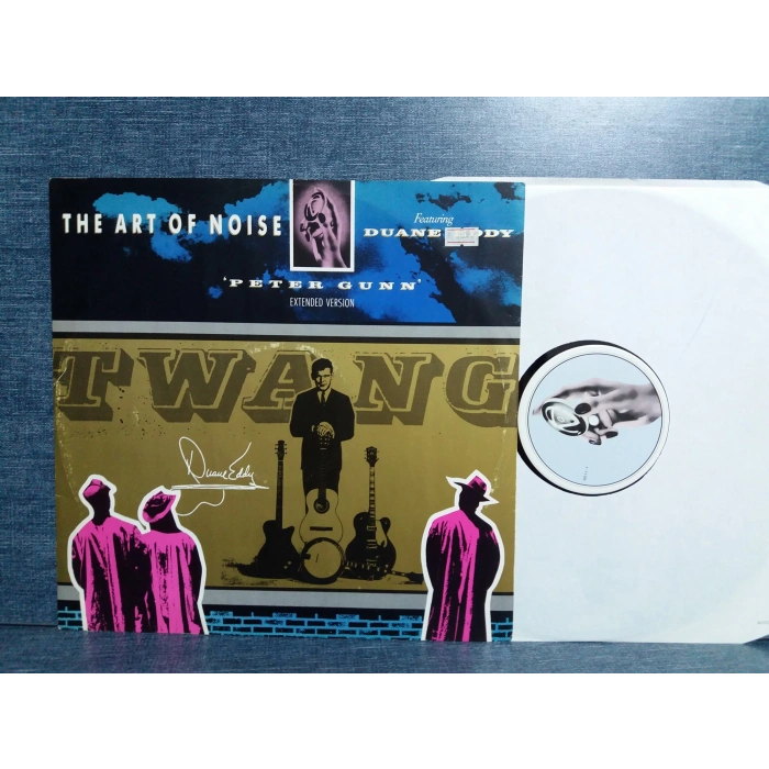 THE ART OF NOISE DUANE EDDY PETER GUNN MAXI LP