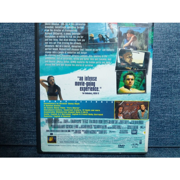 THE BEACH LEONARDO DICAPRIO DVD FİLM (İNGİLİZCE)