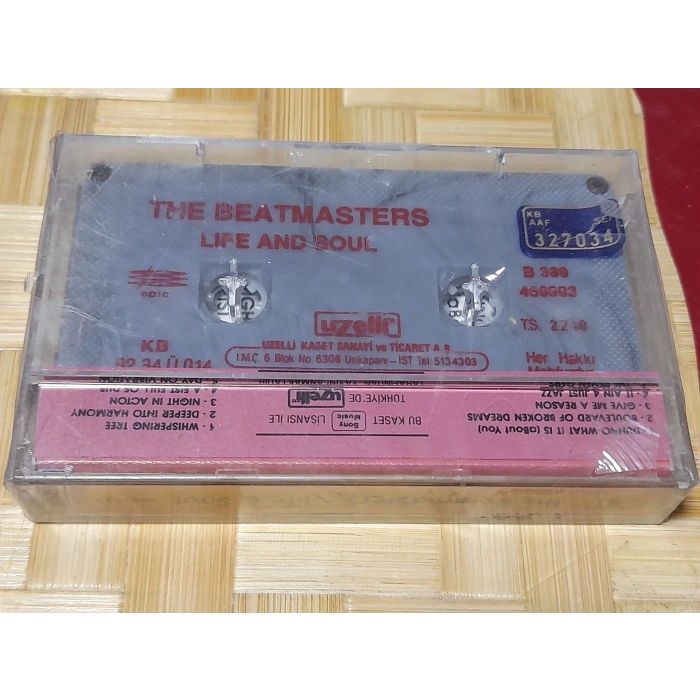 THE BEATMASTERS LIFE AND SOUL MÜZİK KASET