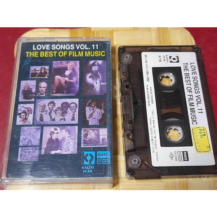 THE BEST LOVE SONGS FILM SOUNDTRACK MÜZİK KASET