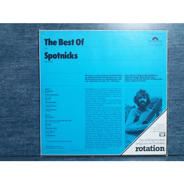 THE BEST OF SPOTNICKS MUSIC LP