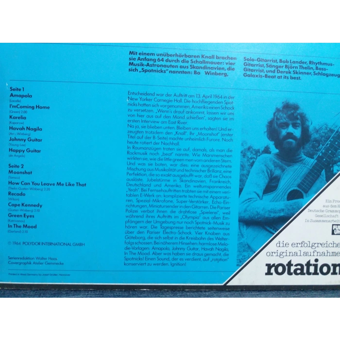 THE BEST OF SPOTNICKS MUSIC LP