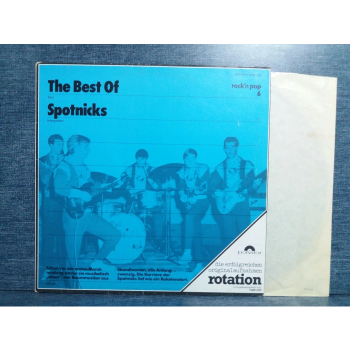 THE BEST OF SPOTNICKS MUSIC LP