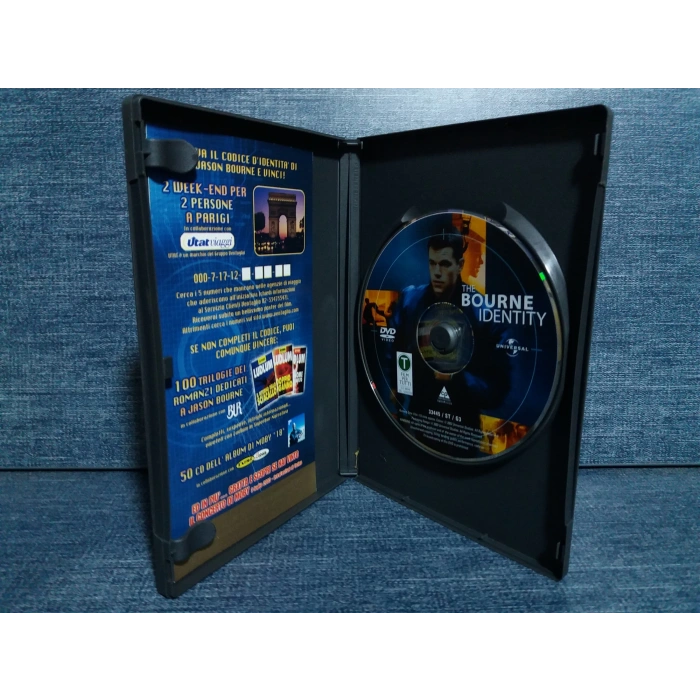 THE BOURNE IDENTITY DVD FİLM (İNGİLİZCE)