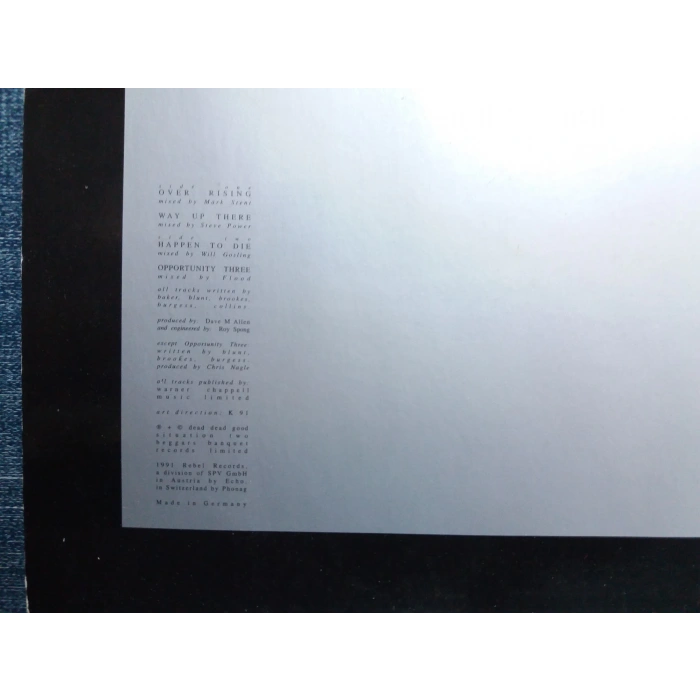 THE CHARLATANS OVER RISING MAXI LP