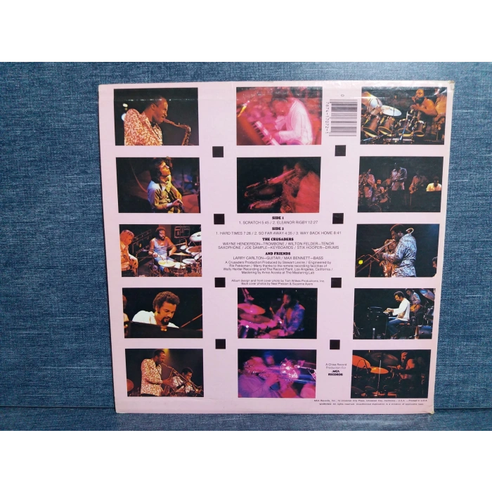 THE CRUSADERS SCRATCH MUSIC LP