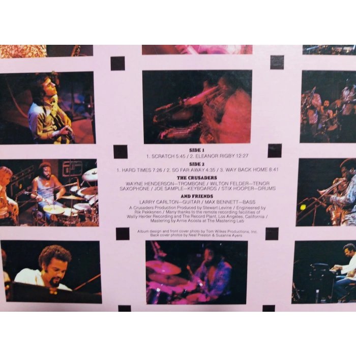 THE CRUSADERS SCRATCH MUSIC LP