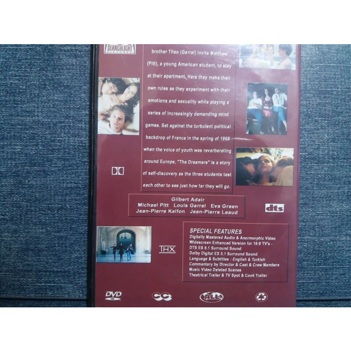THE DREAMERS DVD FİLM (İNGİLİZCE)