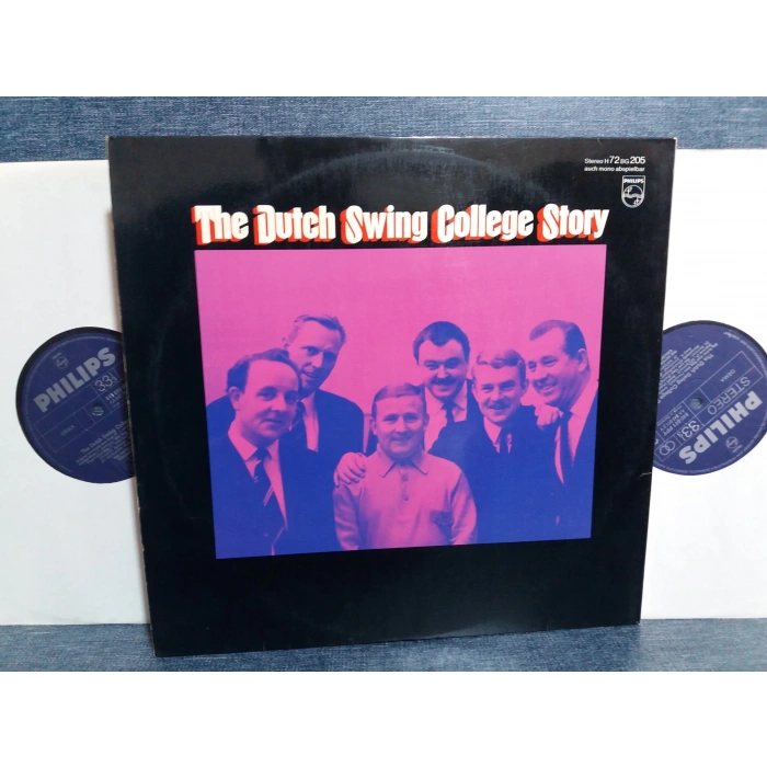 THE DUTCH SWING COLLEGE STORY MUSIC LP