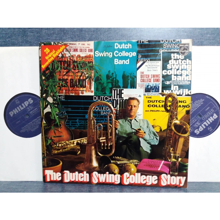 THE DUTCH SWING COLLEGE STORY MUSIC LP