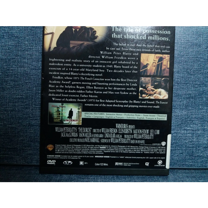 THE EXORCIST DVD FILM ( İngilizce -Snapcase )