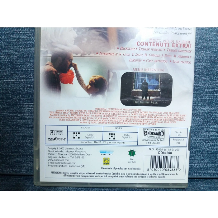 THE FAMILY MAN DVD FİLM (İNGİLİZCE)