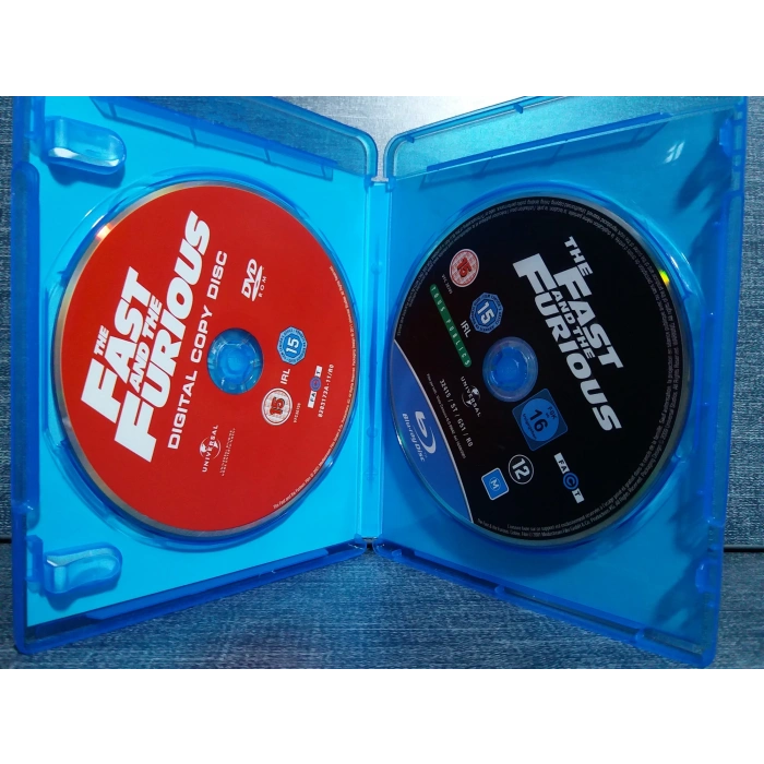 THE FAST AND THE FURIOUS BLURAY FILM ( 2 DISK -İNGİLİZCE )