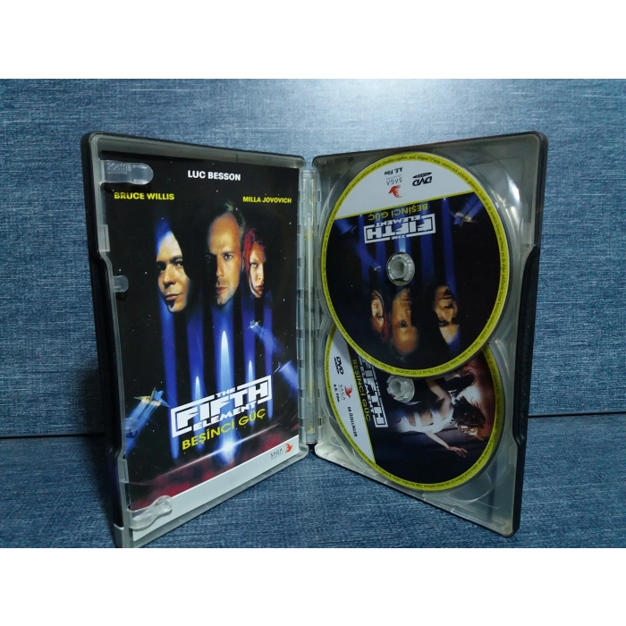 THE FIFTH ELEMENT BEŞİNCİ GÜÇ DVD (METAL KUTU-2 DISK)