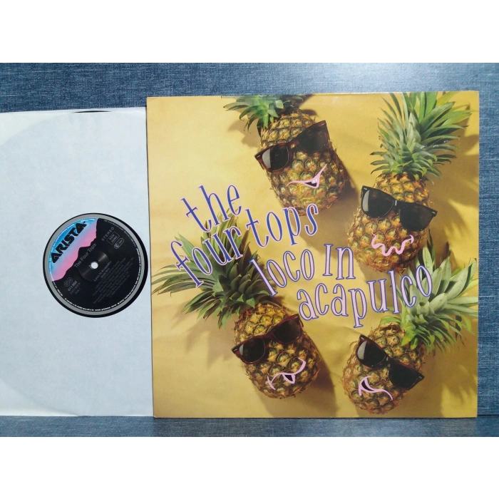 THE FOUR TOPS LOCO IN ACAPULCO PHIL COLLINS  MAXI LP