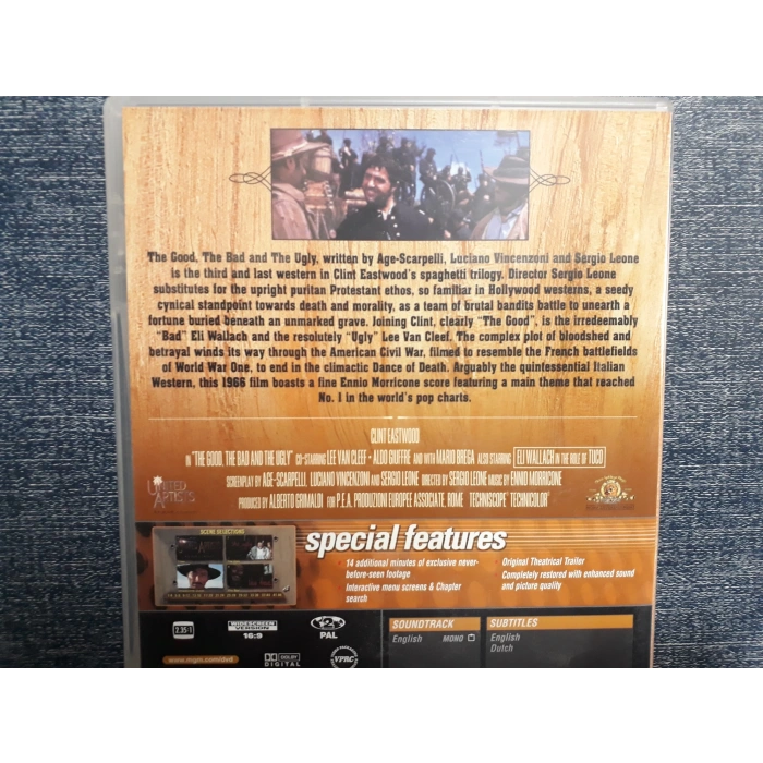 THE GOOD BAD UGLY DVD FİLM (İNGİLİZCE)