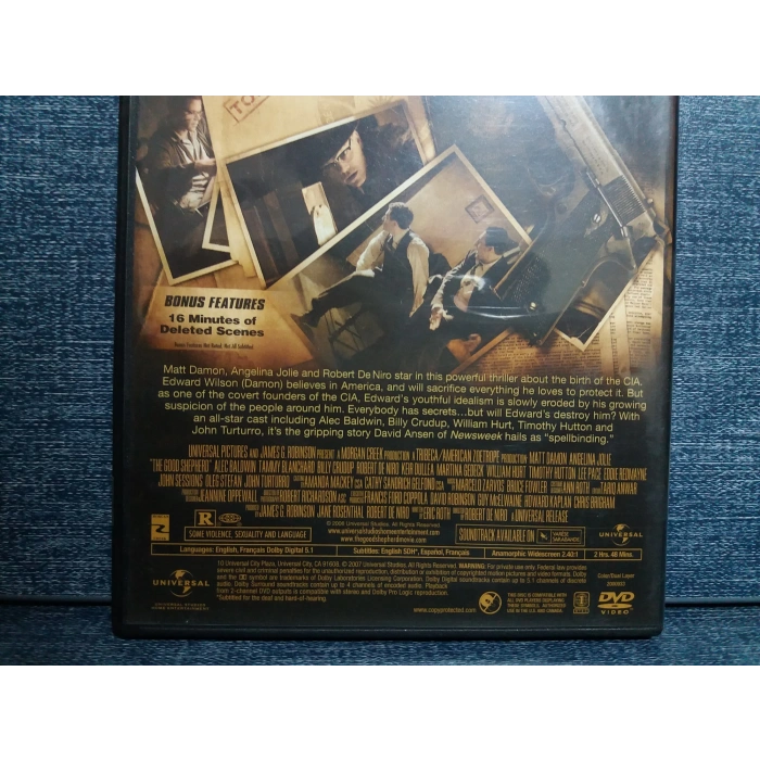 THE GOOD SHEPHERD DVD FİLM (İNGİLİZCE)