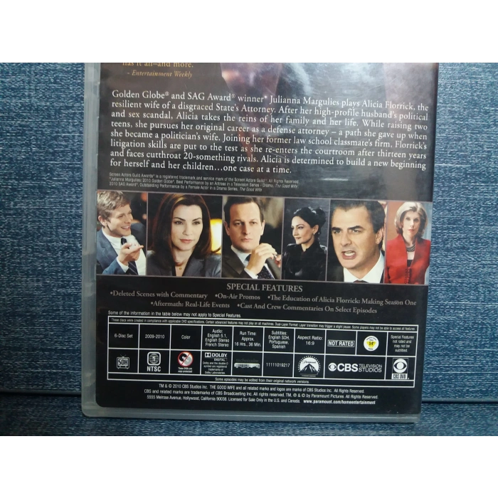 THE GOODWIFE DVD FİLM (6 DISK-İNGİLİZCE)