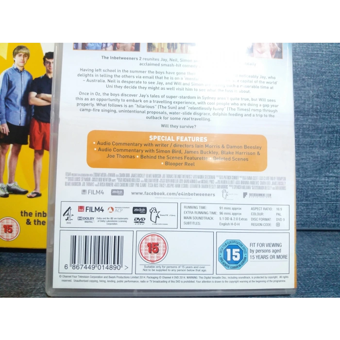 THE INBETWEENERS MOVIE DVD FİLM (İNGİLİZCE -2 DVD BOX)
