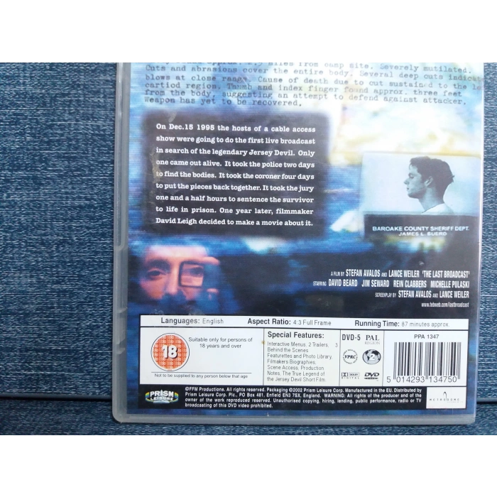 THE LAST BROADCAST DVD FİLM (İNGİLİZCE)
