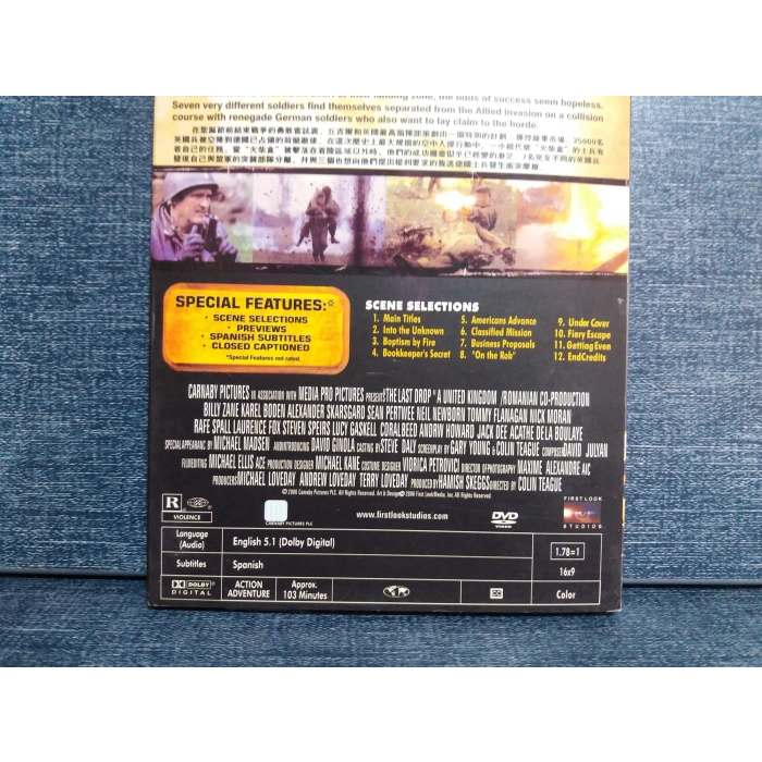 THE LAST DROP DVD FİLM (İNGİLİZCE)