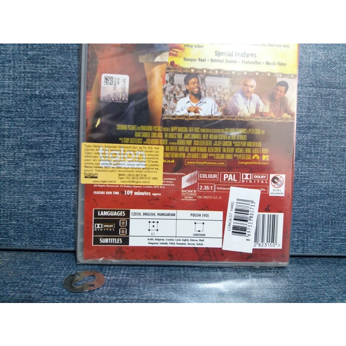 THE LONGEST YARD DVD FİLM (SIFIR)