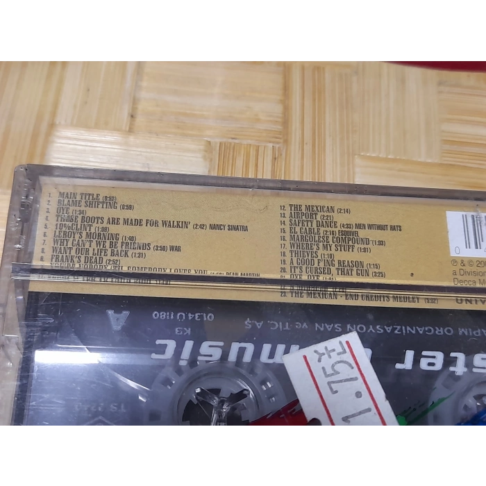 THE MEXICAN ALAN SILVESTRI SOUNDTRACK FILM MÜZİK KASET