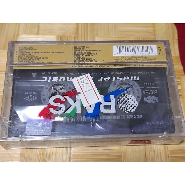 THE MEXICAN ALAN SILVESTRI SOUNDTRACK FILM MÜZİK KASET