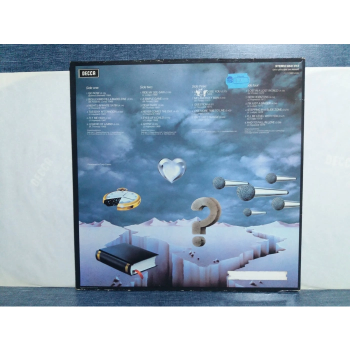 THE MOODY BLUES STORY MUSIC 2 LP