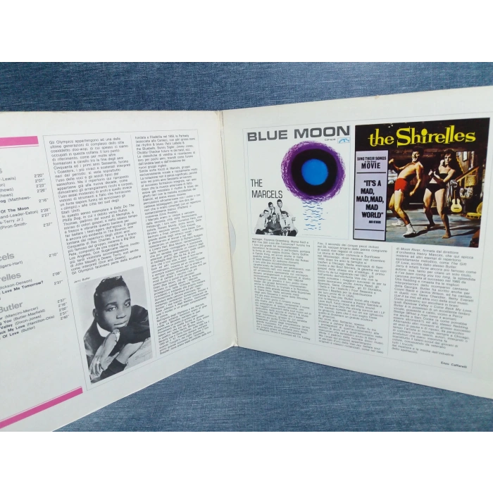 THE OLYMPICS MARCELS SHIRELLES JERRY BUTLER LP